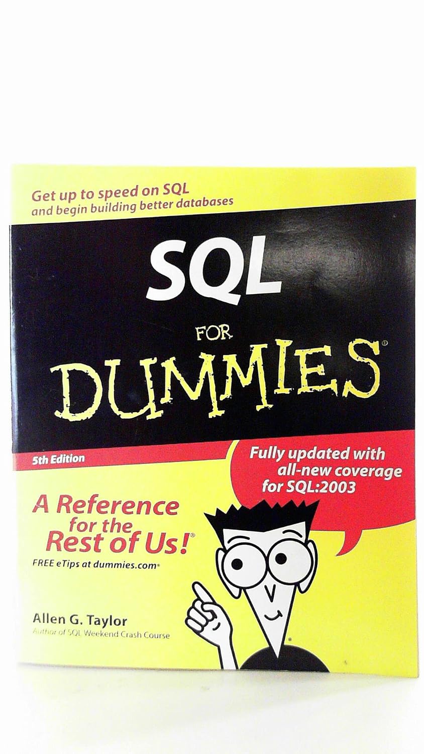 SQL For Dummies by Allen G. Taylor (20-Sep-2013) Paperback