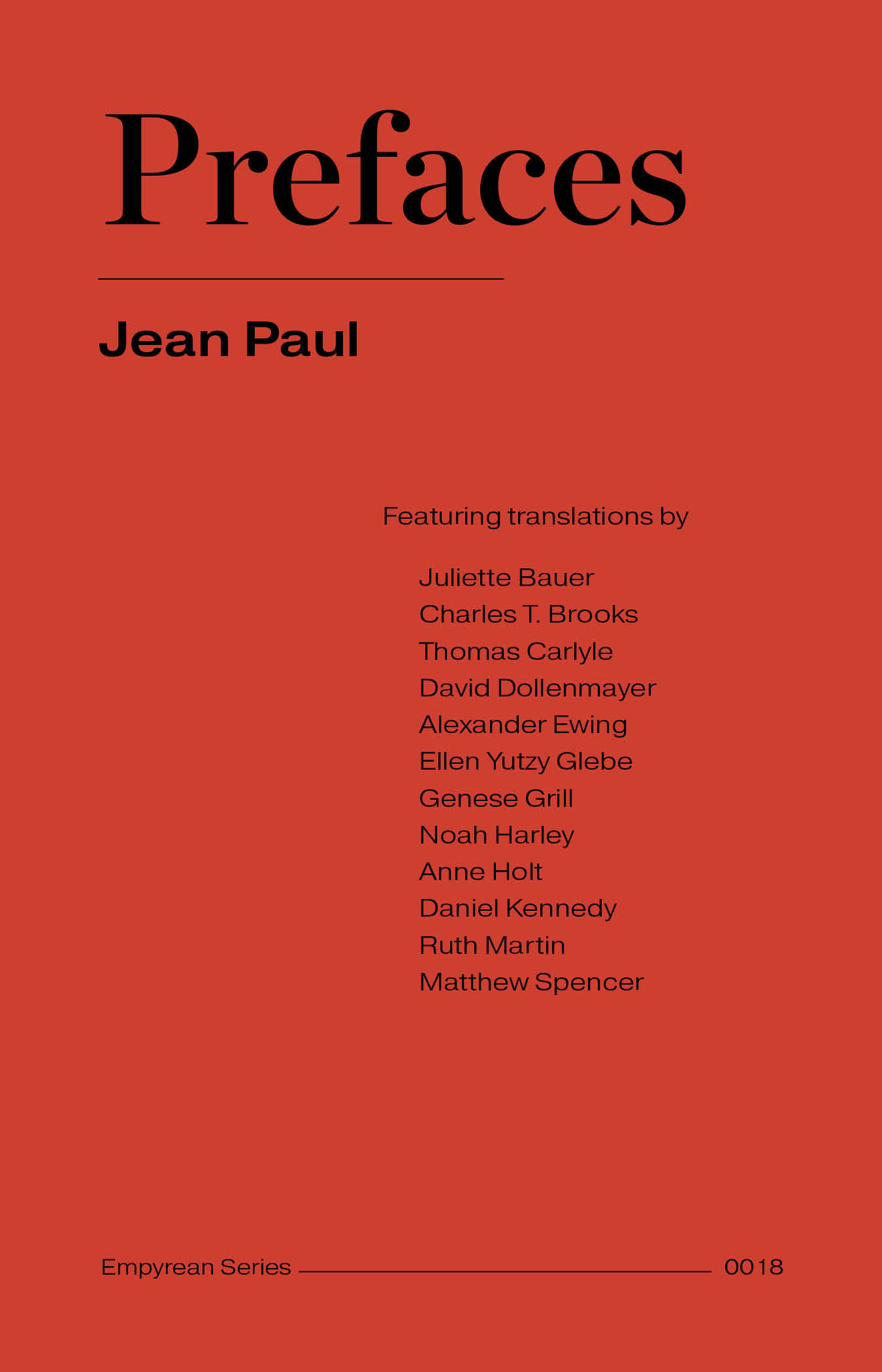 Prefaces